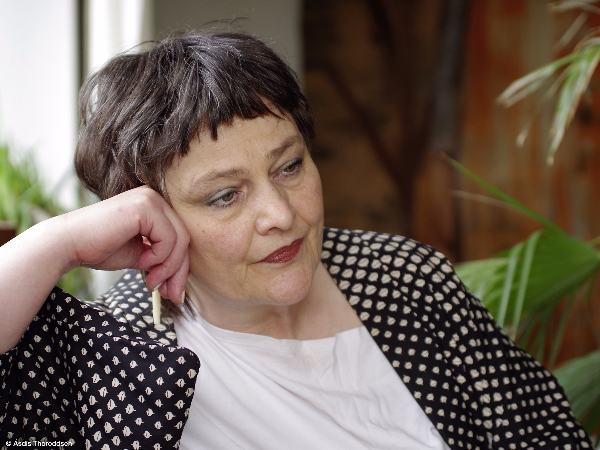 Halldora Thoroddsen portrait Asdis Throddsen