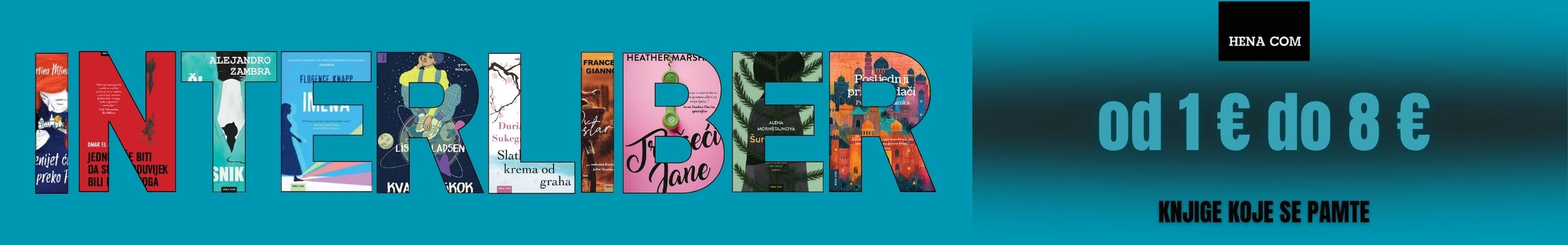 Interliber kod kuće – Primamljive  cijene od 1 € do 8 €