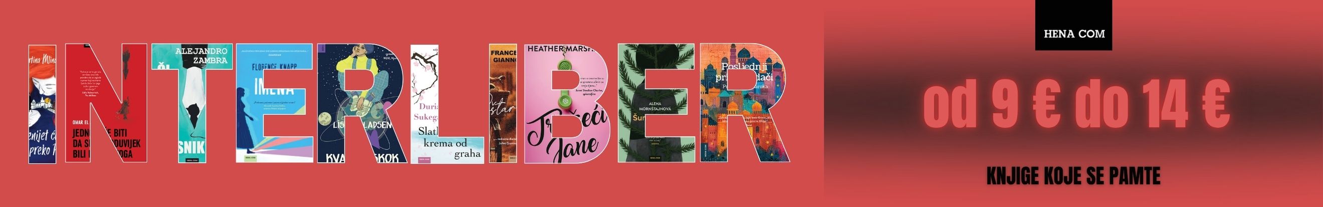 Interliber kod kuće – Nezaobilazne cijene od 9 € do 14 €