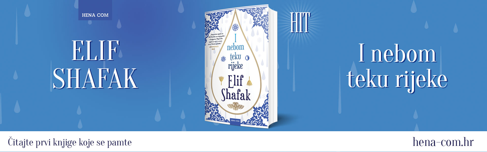 Elif Shafak, I nebom teku rijeke
