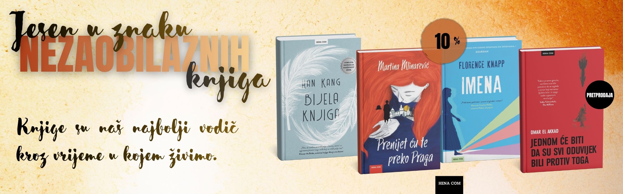 Jesen u znaku nezaobilaznih knjiga