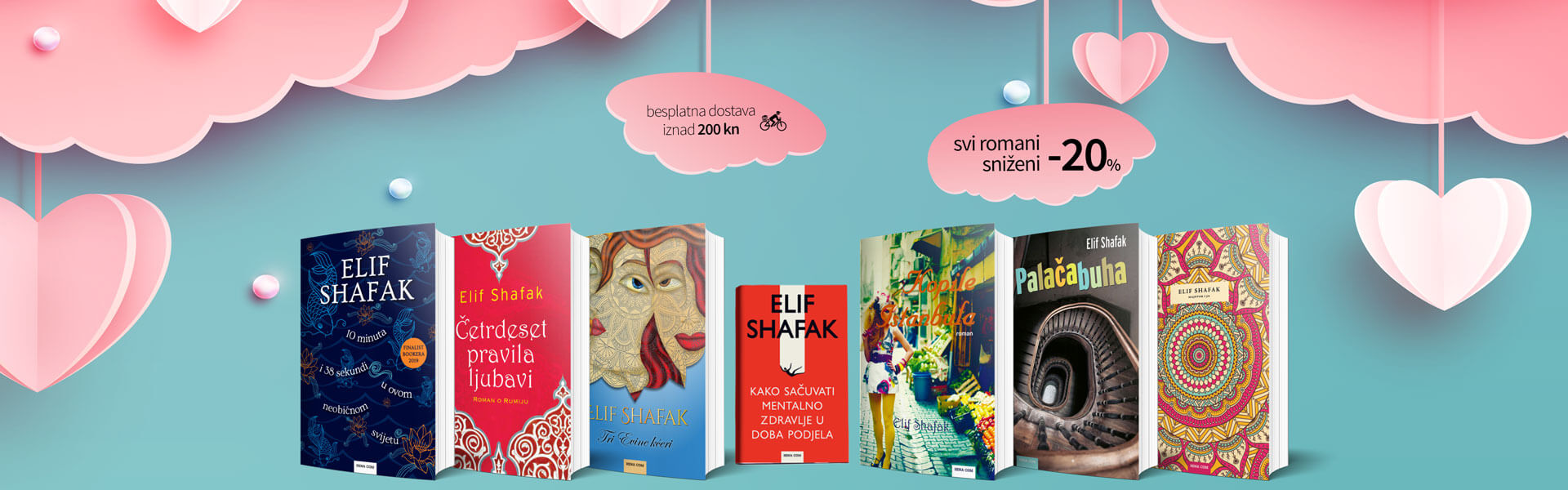 Čitajte knjige koje se pamte, čitajte Elif Shafak! Čitajte knjige koje se pamte, čitajte Elif Shafak!