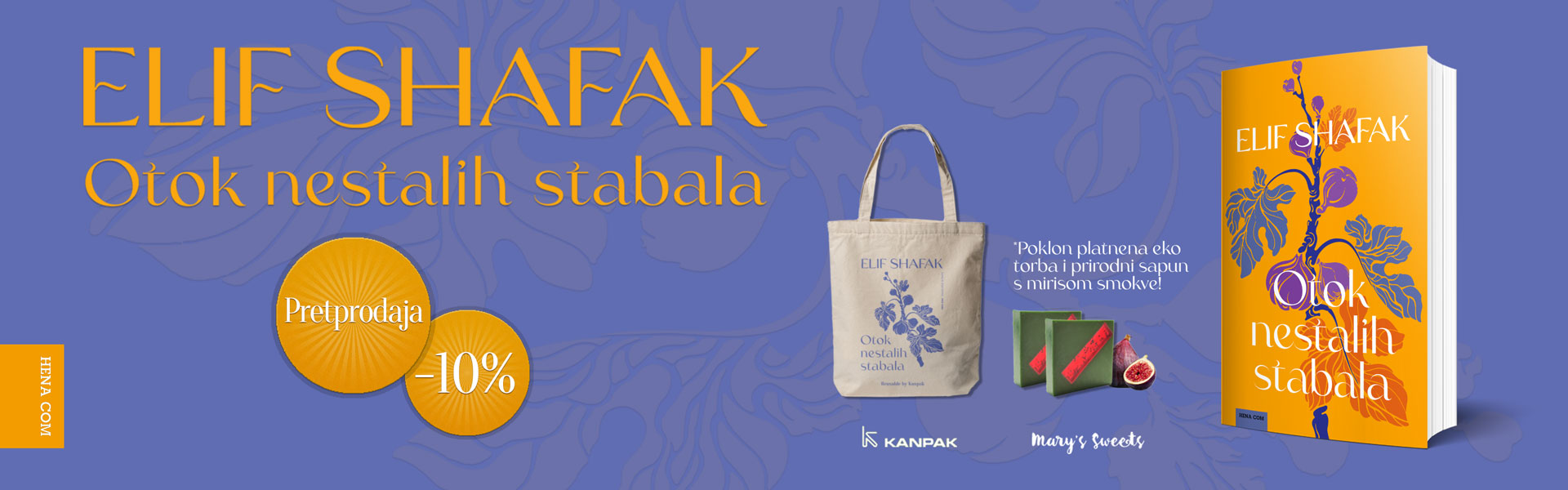 PRETPRODAJA - Novi roman Elif Shafak, Otok nestalih stabala PRETPRODAJA - Novi roman Elif Shafak, Otok nestalih stabala